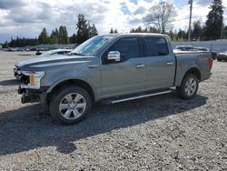 Salvage cars for sale from Copart Graham, WA: 2020 Ford F150 Supercrew