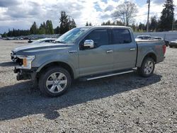 Vehiculos salvage en venta de Copart Graham, WA: 2020 Ford F150 Supercrew