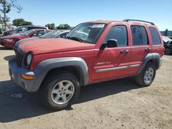 2002 Jeep Liberty Sport en venta en San Martin, CA