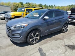 Salvage cars for sale at Exeter, RI auction: 2016 Hyundai Tucson Limited