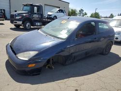 Ford Focus ZX3 salvage cars for sale: 2004 Ford Focus ZX3