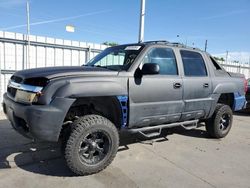 Salvage cars for sale at Littleton, CO auction: 2004 Chevrolet Avalanche K1500