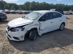 Nissan salvage cars for sale: 2019 Nissan Sentra S