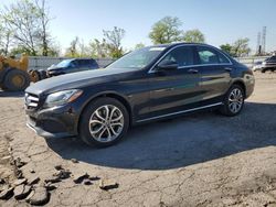 Mercedes-Benz salvage cars for sale: 2018 Mercedes-Benz C 300 4matic