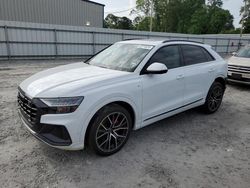 Salvage cars for sale from Copart Gastonia, NC: 2021 Audi Q8 Premium Plus S-Line