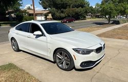 Salvage cars for sale from Copart Fresno, CA: 2019 BMW 430I Gran Coupe