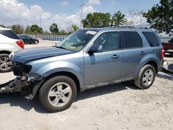 Salvage cars for sale at Riverview, FL auction: 2011 Ford Escape Limited