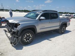 Salvage cars for sale from Copart Arcadia, FL: 2016 Toyota Tacoma Double Cab