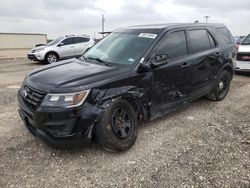 Salvage cars for sale from Copart Temple, TX: 2019 Ford Explorer Police Interceptor