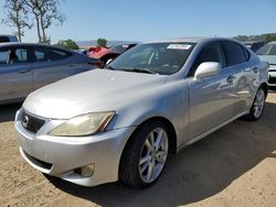 Salvage cars for sale at San Martin, CA auction: 2006 Lexus IS 250