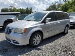 Salvage cars for sale at Riverview, FL auction: 2011 Chrysler Town & Country Touring L
