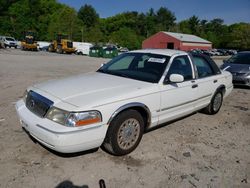 Salvage cars for sale at Mendon, MA auction: 2004 Mercury Grand Marquis GS