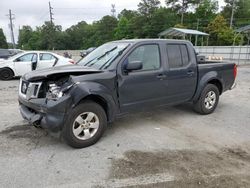 Salvage cars for sale at Savannah, GA auction: 2012 Nissan Frontier S