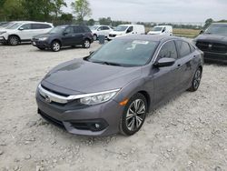 Salvage cars for sale from Copart Cicero, IN: 2017 Honda Civic EX