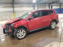 Salvage cars for sale at Chalfont, PA auction: 2015 Toyota Rav4 Limited