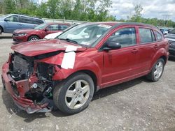 Salvage cars for sale at Leroy, NY auction: 2009 Dodge Caliber SXT