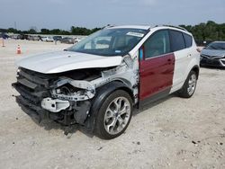 Salvage cars for sale at New Braunfels, TX auction: 2014 Ford Escape Titanium