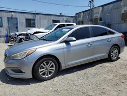 Salvage cars for sale at Los Angeles, CA auction: 2017 Hyundai Sonata SE