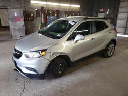 Salvage cars for sale from Copart Angola, NY: 2018 Buick Encore Preferred