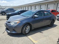 Salvage cars for sale from Copart Louisville, KY: 2015 Toyota Corolla L