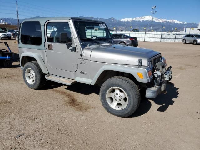 2001 Jeep Wrangler / TJ Sport