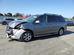 Salvage cars for sale from Copart Martinez, CA: 2004 Toyota Sienna XLE