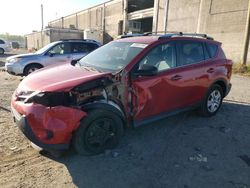 Salvage cars for sale at Fredericksburg, VA auction: 2015 Toyota Rav4 LE