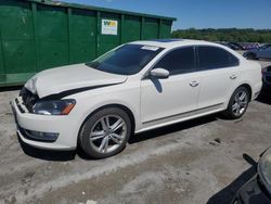 Volkswagen salvage cars for sale: 2015 Volkswagen Passat SE