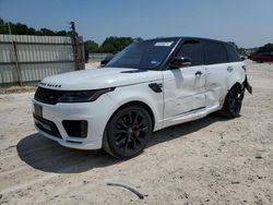 Salvage cars for sale at New Braunfels, TX auction: 2020 Land Rover Range Rover Sport HST