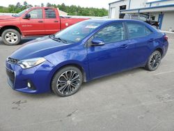 Salvage cars for sale from Copart Windham, ME: 2014 Toyota Corolla L