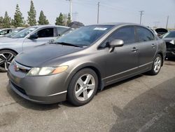 Salvage cars for sale from Copart Rancho Cucamonga, CA: 2008 Honda Civic EX