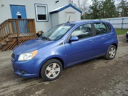 Salvage cars for sale from Copart Lyman, ME: 2009 Chevrolet Aveo LS