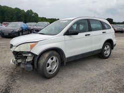 Salvage cars for sale at Mocksville, NC auction: 2007 Honda CR-V LX