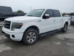 Salvage trucks for sale at Orlando, FL auction: 2013 Ford F150 Supercrew