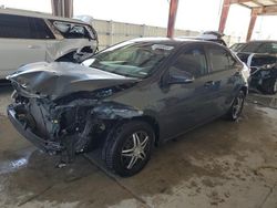 Toyota Corolla l salvage cars for sale: 2015 Toyota Corolla L