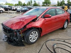 Salvage cars for sale at Bridgeton, MO auction: 2017 Hyundai Elantra SE