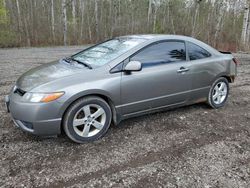 Salvage cars for sale at Bowmanville, ON auction: 2007 Honda Civic LX
