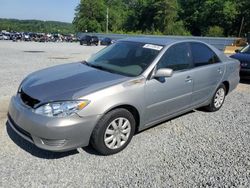 Vehiculos salvage en venta de Copart Concord, NC: 2005 Toyota Camry LE