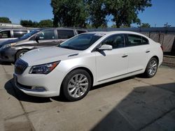 Salvage cars for sale at Sacramento, CA auction: 2016 Buick Lacrosse