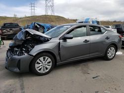 Salvage cars for sale at Brighton, CO auction: 2024 Nissan Sentra S