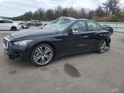 Salvage cars for sale at Brookhaven, NY auction: 2023 Infiniti Q50 Sensory