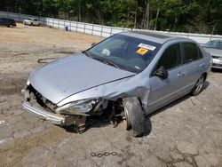 Salvage cars for sale at Austell, GA auction: 2005 Honda Accord EX