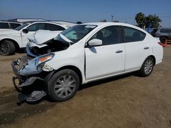 Salvage cars for sale from Copart San Diego, CA: 2017 Nissan Versa S