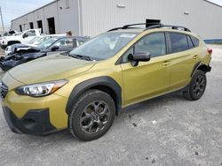 Subaru salvage cars for sale: 2021 Subaru Crosstrek Sport