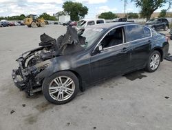 Vehiculos salvage en venta de Copart Orlando, FL: 2012 Infiniti G25 Base