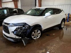 Salvage cars for sale at Lansing, MI auction: 2019 Chevrolet Blazer 1LT