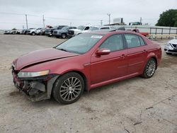 Salvage cars for sale at Oklahoma City, OK auction: 2007 Acura TL Type S
