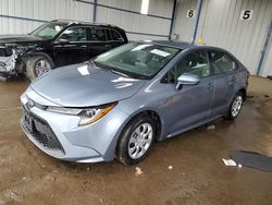 Salvage vehicles for parts for sale at auction: 2021 Toyota Corolla LE