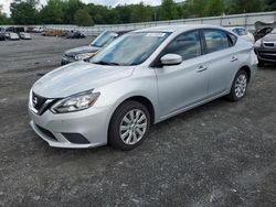 Salvage cars for sale at Grantville, PA auction: 2016 Nissan Sentra S