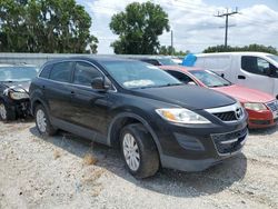 Salvage cars for sale at Riverview, FL auction: 2010 Mazda CX-9